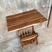 ราคา โต๊ะวางของไม้สัก ชั้นวางของ ขนาด กว้าง 50 ซม. ยาว 70 ซม. สูง 70 ซม. (23642854623)