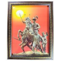 ราคา ร้านภาพมงคล888 กรอบรูป ภาพมงคลติดผนัง กรอบรูปภาพพระเจ้าตากสิน ใส่กรอบพร้อมกระจก ขนาดรวมกรอบ 18x23 นิ้ว (41915040451)