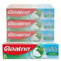 ราคา คอลเกต ยาสีฟันสูตรเกลือสมุนไพร 100 กรัมX 6 ยาสีฟัน (40461172215)