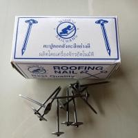 ราคา ตะปูตอกสังกะสีอย่างดี หรือ ตะปูหัวร่ม (27617228195)