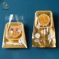ราคา [goushbshiy] 100 ชิ้นถาดเค้กดวงจันทร์สี่เหลี่ยมถุงบรรจุภัณฑ์ขนมไหว้พระจันทร์พร้อมฝาปิดที่ใส่ภาชนะใส่อาหารเค้กพลาสติกสีทองสําหรับคุกกี้ทาร์ตไข่ TH (27356301006)