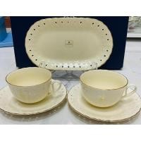 ราคา จานเปล+ชุดกาแฟ GIVENCHY (24704757859)