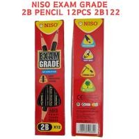 ราคา ดินสอเกรดสอบ Niso 2B (TRI) 2B122 12ชิ้น/กล่อง/ดินสอเขียน Nikki 2B (TRI) 2B111 (12ชิ้น/กล่อง) (24446900839)