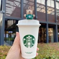 ราคา แก้ว Starbucks Reuse+น้องหมี พร้อมส่ง Starbucks แก้วรียูส ขนาด 16oz Sakura Japan 2021 (8218642759)