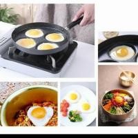 ราคา กระทะ 4 ใน 1 กระทะเทฟล่อนหลุมกระทะอเนกประสงค์ครัวเครื่องมือทําอาหารไข่ (27965239953)