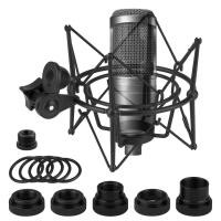 ราคา Geekria Microphone Shock Mount เข้ากันได้กับ Audio-Technica ATH AT2020, AT2020USB, AT2020USB+, AT2020USBi, ATR2500X-USB (โลหะ) (28111011497)