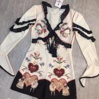 ราคา จั้มสูทขาสั้น งานสวยมาก cop Wila ไซร้ L ป้าย Wila (7602548402)