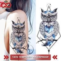 ราคา ชั่วคราวชั่วคราวสติกเกอร์รอยสักกันน้ํากันน้ํานกฮูก HB 453 (42058166866)