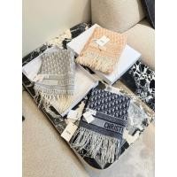 ราคา ผ้าพันคอลายเฉียง DIOR สีชมพูนู้ดและเบจ ทำจากผ้าแคชเมียร์สองด้าน สไตล์คลาสสิกที่เหมาะสำหรับทุกโอกาส (51150756344)