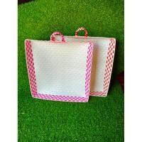 ราคา กระด้งส่ายข้าวพลาสติก กระเบียนคละสี ทรงสี่เหลี่ยมกระด้งส่ายข้าวเหนียว (27287939684)