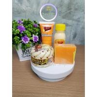 ราคา เซตทานาคา 4 ชิ้น (โลชั่นทานาคา+รองพื้นทานาคา+แป้งทานาคา+สบู่ส้ม) (29759917521)