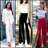 ราคา กระบอกใหญ่ผ่าหน้า ซิปหลังงาน 2 กระเป๋าผ้าฮานาโกะมีไซสใหญ่สาวอวบ เอว26-44" ยาว40" ผ้าทิ้งตัว (26459045793)