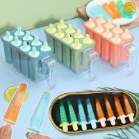 ราคา ฤดูร้อนตู้เย็นโฮมเมดแบบใช้ซ้ําได้แช่แข็งไอศกรีมทํา Mould- 8 กริด PP แม่พิมพ์ไอติมพลาสติก (24492943433)