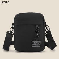 ราคา Limon กระเป๋าสะพายข้างผู้ชายแบบลำลองรุ่นใหม่กระเป๋าสะพายข้างใบเล็ก (26522462518)