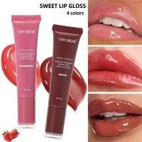 ราคา SAM SUGAR Moisturizing Liquid Lip Gloss Essence Moisturizing Nude Color Lip Gloss Shiny Fade Lip Lines ลิปกลอส (28092210070)