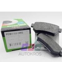 ราคา ผ้าเบรคหลัง PRIMA สำหรับ HONDA JAZZ CITY, CIVIC, INTEGRA, PRELUDE 1988-ON (PDB1163) (14789418596)