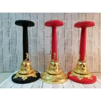 ราคา ฐานวางเศียร ขาตั้ง ขาตั้งเศียร สูง 16 นิ้ว ขาตั้งหัวโขน ไม้กลึง ปิดทอง ตีลาย ประดับเพชร สำหรับหัวโขน เศียรครู ขนาดครอบ (17533921922)