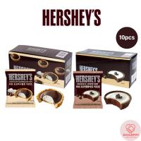 ราคา [จํานวนมาก] Hersheys /Cookie n Cream /Marshmallow Tart 38g * 10 ชิ้น (22725974706)