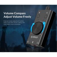 ราคา Orico SOUND Adapter Sound Card USB Sound Card External Black รุ่น SC2-BK-BP (7058395214)