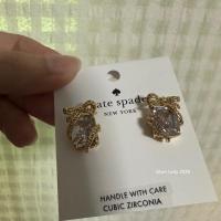 ราคา มือ 2 ต่างหู โบว์ เพชร Kate Spade (24429160215)
