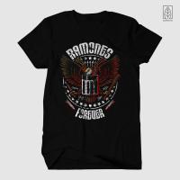 ราคา เสื้อยืดวงดนตรี / เสื้อยืด RAMONES / RAMONES FOREVER / ROCK METAL MUSIC CLOTHES / เวอร์ชันสี (43821099411)