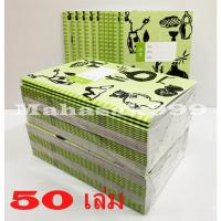 ราคา สมุดคัดจีน 50 เล่ม (สีเขียวลายศิลป์) สมุดคัดลายมือ สมุดคัดอักษรจีน สมุดตาราง ขนาด 16 x 16 มม. คัดจีน สมุดตาราง (6162507946)