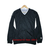 ราคา Converse Track Jacket เสื้อแขนยาวมือสอง (12429398544)