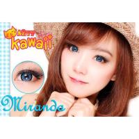ราคา Kitty kawaii Miranda blue Contactlens บิ๊กอาย คอนแทคเลนส์ ราคาถูก แถมตลับฟรี (7602420036)