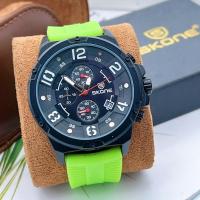 ราคา (NEW) SKONE นาฬิกาข้อมือ สุดเท่ สายยางใส่ง่าย พร้อมบอกวันที่เข็มเรืองแสง พร้อมกล่องแบรนด์ฟรี (แบรนแท้) (24928420246)