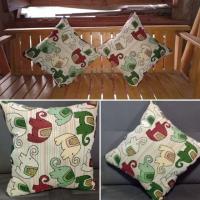 ราคา ปลอกหมอนอิง ลายช้าง ขนาด45x45 ซม (2907418346)