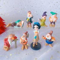 ราคา โมเดลฟิกเกอร์ PVC อนิเมะ Snow White and the Seven Dwarfs Troll Goblin Q Version ขนาด 5-8 ซม. สําหรับตกแต่งเค้ก จํานวน 8 ชิ้น ต่อชุด (24174857112)