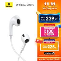 ราคา Baseus หูฟังมีสาย รุ่น Encok Type-C lateral in-ear Wired Earphone C17 (15801517611)
