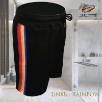 ราคา กางเกงออกกำลังกายขาสั้นผู้หญิง กางเกงแถบสีรุ้ง เนื้อผ้าดี รุ่น DNXB - RAINBOW (14084011053)