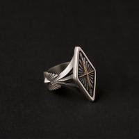 ราคา แหวนเพชรทรงเปิดสำหรับชาย แบบพังค์ครอส สวมได้ทุกวัน (29389548603)