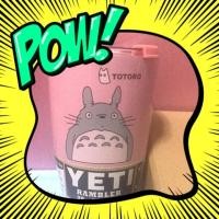 ราคา แก้วน้ำ YETI เก็บความร้อน,เย็น 30 Oz.ลาย Totoro รับประกันไม่มีน้ำเกาะ พร้อมส่ง (728605031)