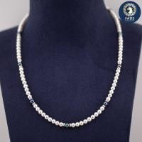 ราคา สร้อยคอมุกน้ำจืดแท้สีขาวสลับดำ (43422373817)