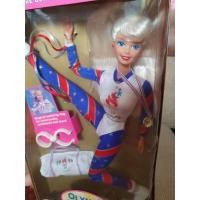 ราคา Barbie Olympic Gymnast 1996 Atlanta Games Doll 15123 **กล่องไม่สวย** #145# (6805905221)