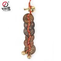 ราคา ราชวงศ์ชิงเหรียญทองแดงเหรียญโบราณแท่งทองห้าเหรียญจักรพรรดิทองแดงมะระหกเหรียญจักรพรรดิจี้มะระปากกา (40918448990)