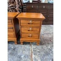 ราคา ลดล้างสต๊อคตู้เอกสาร 3 ลิ้นชัก สีไม้ มีกุญแจทุกชั้น ไม้สักแท้⚠️1 ออดอร์ / 1 ชิ้น⚠️ (23590600040)