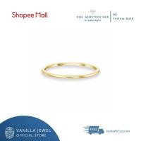 ราคา [Pre-Order] Vanilla Jewel แหวนทองคำแท้ ทองคำขาว ทองชมพู 9K แหวนเกลี้ยง ขนาด 0.93 มิล สินค้ามาพร้อมใบประกัน (11636591025)