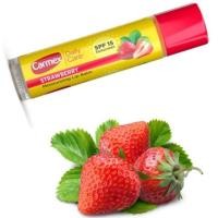 ราคา Carmex Strawberry Flavor SPF 15 Moisturizing LipBalm Stick ลิปคาร์เม็กซ์ แบบแท่งกลิ่นสตรอเบอรี่ หอมหวาน ปากแห้งแตกลอกหาย (847871502)