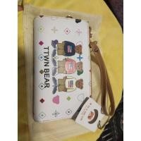 ราคา กระเป๋าตังค์ใบยาว ttwn bar ของแท้ ทรง MK ใส่โทรศัพท์ได้ (17183572051)