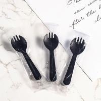 ราคา ช้อน ช้อนพลาสติก แพ็ค 100 ชิ้น ช้อนขนม ช้อนพลาสติกตักขนม ซีลแยกทุกชิ้น ช้อนปลายส้อม ช้อน ซ้อมพลาสติก (41225457107)