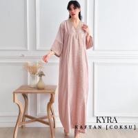 ราคา KYRA Premium Satin Arabian Kaftan [COKSU] Eid Kaftan, Fashion Kaftan, เสื้อผ้ามุสลิมของผู้หญิง (24837486814)