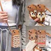 ราคา SAMSUNG น่ารักกระรอกกระเป๋าสตางค์สําหรับsamsung Galaxy S24 Ultra S24 + S24 FE A05 A05s A15 A25 A35 A55 F15 M15 M55 M35 M34 M54 5G 4Gกระเป๋าเงินเหรียญปกอ่อนพร้อมเชือกเส้นเล็กผู้ถือบัตร (28559132337)