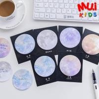 ราคา Creative Planet Series โพสอิท Post-it สมุดฉีกแบบกลมฉีกออก By Muikid (6449243192)