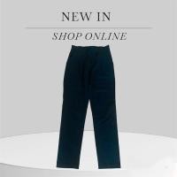 ราคา เสื้อผ้ามือสอง กางเกงสแล็คทำงานสีดำ (29350106906)