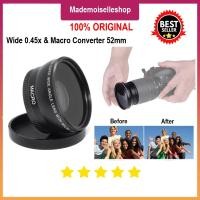 ราคา เลนส์แปลง Wide-Macro 52mm สําหรับ Canon, Nikon, Sony, Fujifilm, Tamron, Sigma (26142018954)