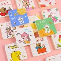 ราคา สมุดบันทึก ซิงสตาร์ สมุดจดบันทึกแบบพกพาขนาดเล็กการ์ตูนหน้าด้านในเปล่าการ์ดกําหนดตําแหน่งหลวมใบ (41020653134)