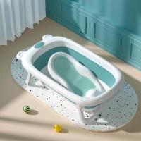 ราคา อ่างอาบน้ำเด็กพับได้ อ่างรองอาบน้ำเด็ก เบาะรองอาบน้ำ ประหยัดพื้นที่และสะดวกในการใช้งาน (25634046545)